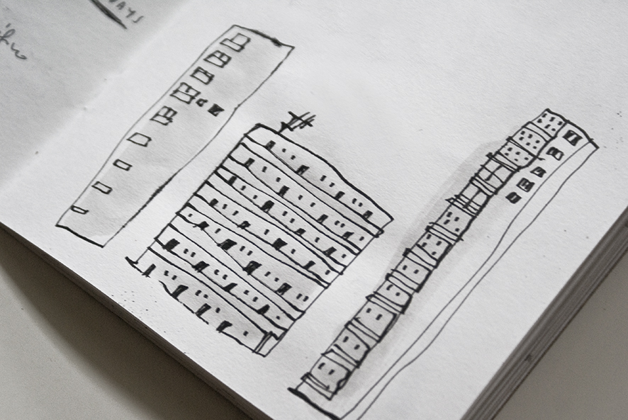 water sketch brave new world buildings merchesico