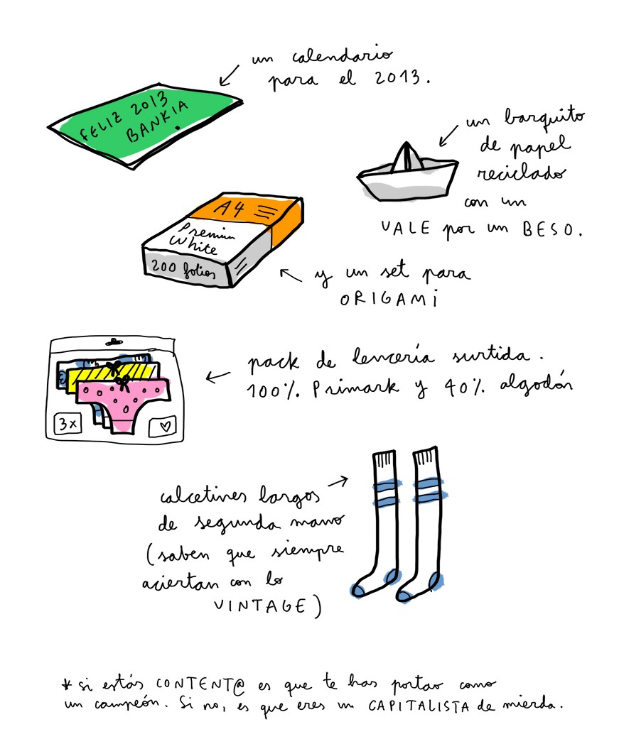 reyes magos 2013 merchesico illustration humor