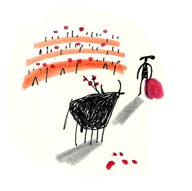 matador merchesico mercedes leon little print